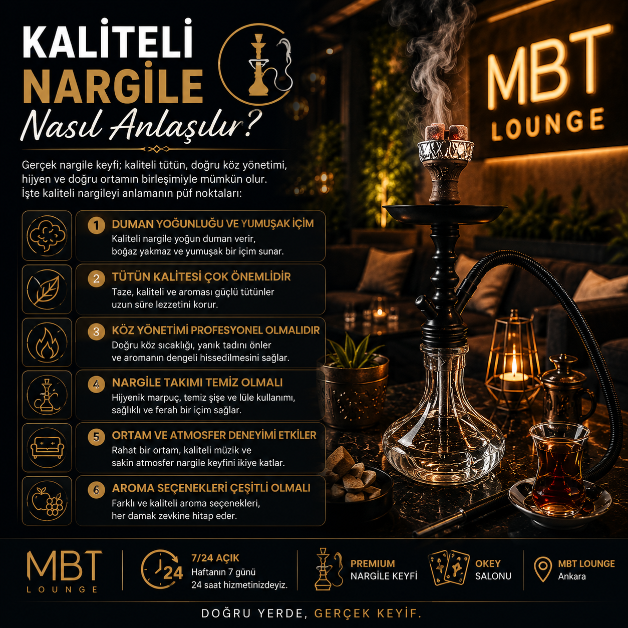 Kaliteli Nargile Nasıl Anlaşılır?